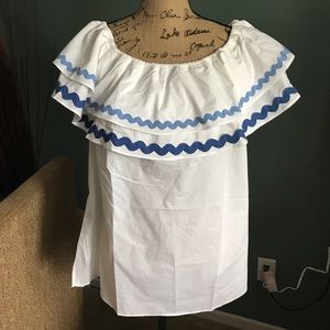 Lane Bryant ruffle top